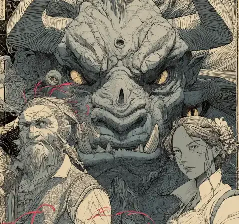 漫画作品《第七把钥匙》封面，悬疑推理题材