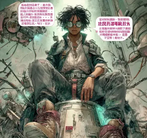 漫画作品《回声档案室》封面，悬疑推理题材